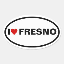 QUATRO "mim [coração] Fresno Adesivos