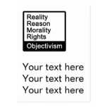 Que é Objectivism? cartão Cartao Postal