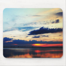 Queda da noite mouse pads