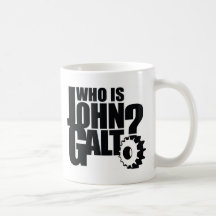 Quem é John Galt? Caneca