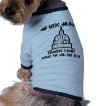 Quem precisa os sustos do congresso do Dia das Bru Camisas Para Cães