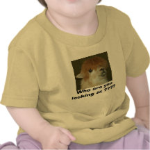 Quem são você que olha???? t-shirts