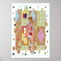 quilttagedwallArtbywebbie Poster