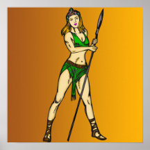 Rainha das mulheres de Amazon Posters