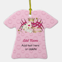 Rainha do casino - personalize ornamento para arvores de natal