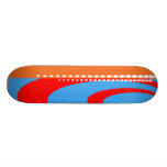 Raio azul skate personalizado