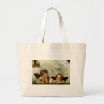 Raphael "Sistine Madonna" (cerca de 1513) (detalhe Bolsas Para Compras