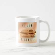 Raquete frouxa - caneca CD