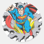 Rasgos do superman completamente adesivos
