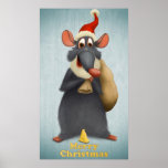 Rato do Feliz Natal Posters