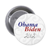 Re-elect 2012 de Obama Biden crachás