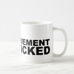 Realização destravada caneca