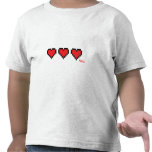 Recipientes do coração - Gamer, vida do video game Tshirt
