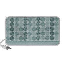 Redemoinho retro caixinhas de som para laptop