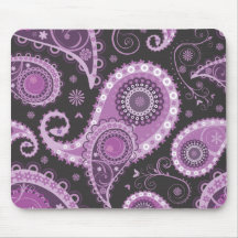 Redemoinho roxo mouse pad