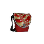 Redemoinhos do bastão de doces bolsa mensageiro