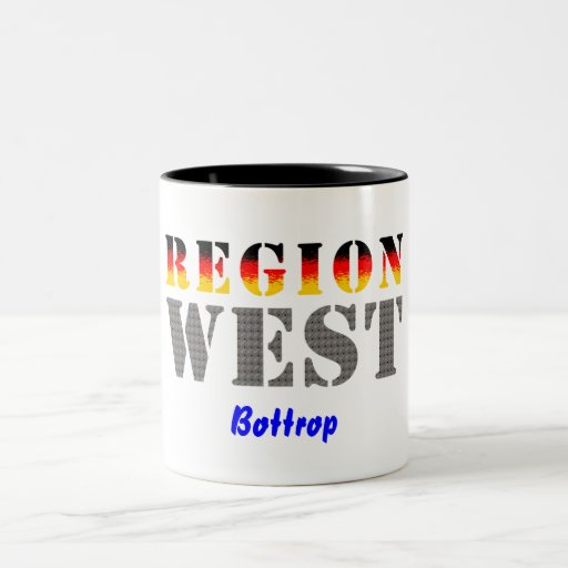 Região ocidental Bottrop Canecas