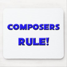 Regra dos compositores! mousepad
