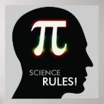 REGRAS DA CIÊNCIA! - poster da matemática