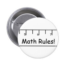 Regras da matemática! crachás