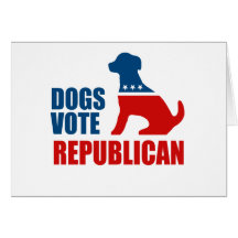 REPUBLICANO DO VOTO DOS CÃES CARTÃO