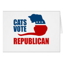 REPUBLICANO DO VOTO DOS GATOS CARTÃO
