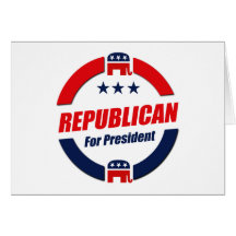 REPUBLICANO PARA o PRESIDENTE (republicano) Cartoes