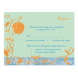 Resposta do casamento da gaiola de pássaro do jard cartao postal