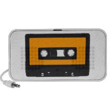 Retro audio cassette PC altavoces
