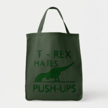 REX de T DEIA o design engraçado de Dino dos PUSHU Bolsa