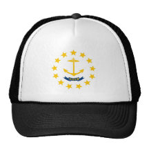 Rhode - bandeira do estado de ilha bone
