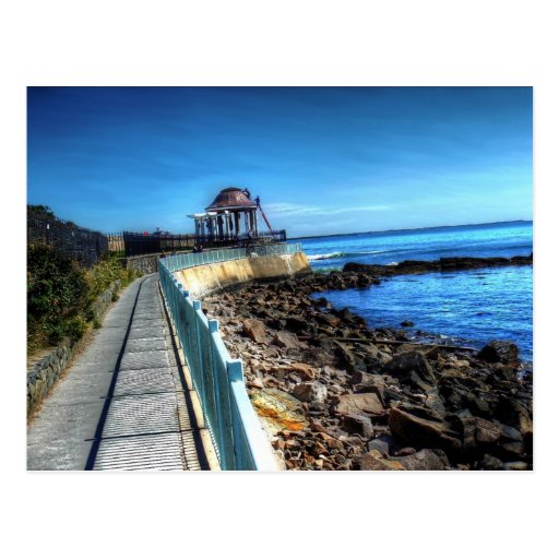 Rhode - caminhada do penhasco da ilha, Newport - Cartao Postal