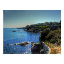 Rhode - caminhada do penhasco da ilha, Newport - Cartao Postal