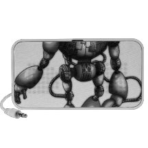 Robô Caixinhas De Som Para Pc