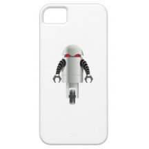 Robô dos desenhos animados capas de iPhone 5 Case-Mate