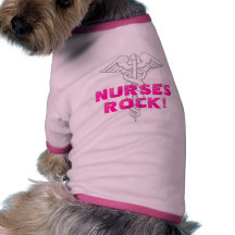 Rocha das enfermeiras! Camiseta de cão Roupas Pet