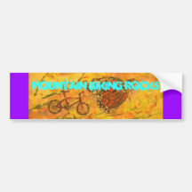 Rochas Biking da montanha Adesivos