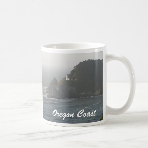 Rochas da costa de Oregon/farol Caneca