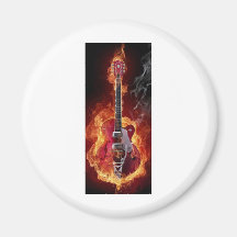 Rock and roll   guitara imãs