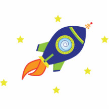 Rocketship Escultura De Fotos