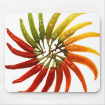 Roda de cor dos pimentos de Charleston Mousepad