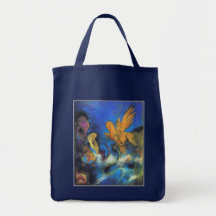 Roger & angélica 2 por Odilon Redon Bolsa De Lona