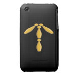 Rolar assina acima iPhone 3 capa