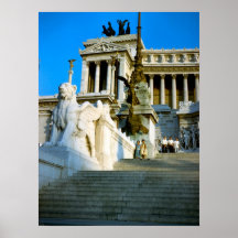 Roma, memorial a Vittorio Emanuele II Pôsteres