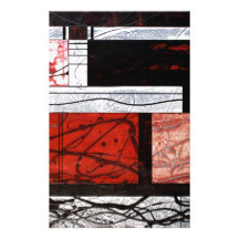 romance abstrato do design papeis personalizados