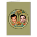 Romney Ryan retro Cartão