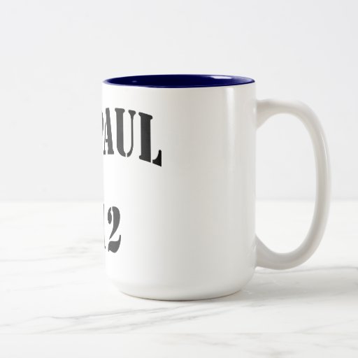Ron Paul para o presidente dos E.U. Caneca