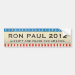 Ron Paul para o presidente em 2012 Adesivos