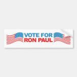 Ron Paul - voto 2012 do presidente da eleição Adesivo