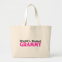 Rosa de Bestest Grammy dos mundos Bolsas